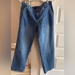 Women's Blue Flare Jeans